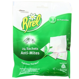 Pyrel'Anti-Mites Thé Vert : Les 24 Sachets De 1,5 G