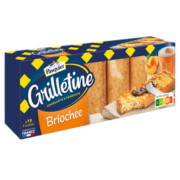 PASQUIER Biscottes Briochée Grilletine