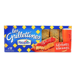 PASQUIER grillettines aux céréales 242g