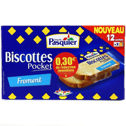 PASQUIER pasq biscotte pock froment 180