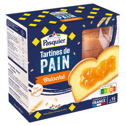 PASQUIER Brioche Toast 15 slices 210 g