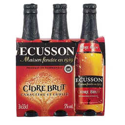 ECUSSON Cidre Brut 3x33 cl