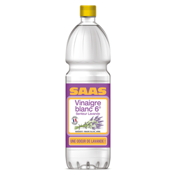 SAAS Vinagre de álcool branco aroma lavanda 100 cl