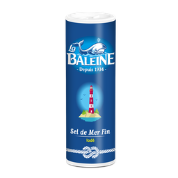 LA BALEINE Sel Moulu Iodé LA BALEINE