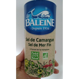 La Baleine Zel De Camargue Bio Mer Fin 250G