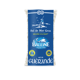 LA BALEINE Gros sel gris de Guérande 800g