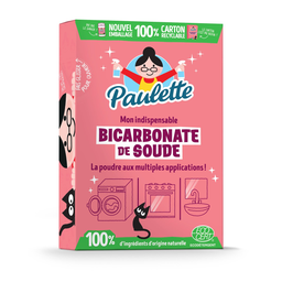 PAULETTE Bicarbonate de soude Multi-Usage Écologique 500 g