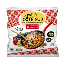 PAYSAN BRETON Poêlée de légumes grillés oignons et tomates 3-4 portions 750g