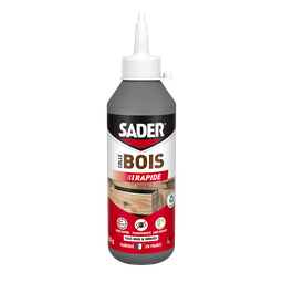 SADER Cola blanca para madera vinílica secado rápido 250 g