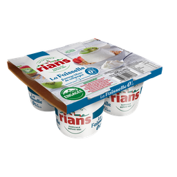 RIANS Faisselle allégée au lait de vache 0%MG 4x100g - 4x100g