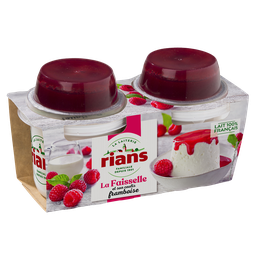 RIANS Faisselle Coulis Framboise