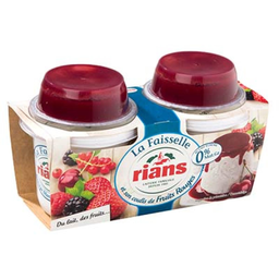 RIANS Faissel.0% fruits rouge X2