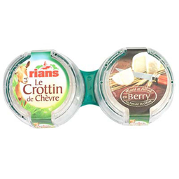 RIANS Crottin de Cabra Sous Cave X2 120 g