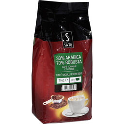 SAXO Ground Coffee Espresso 30% Arabica 70% Robusta 1 kg