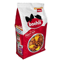 BOEHLI Party Mix Sortido de Aperitivos 400 g