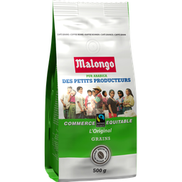 MALONGO Café en grano puro arábica Pequeños productores 500 g