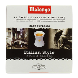 MALONGO 12 Dosis Café Espresso Estilo Italiano 78 g