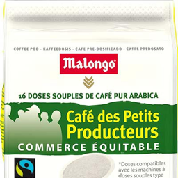 MALONGO Café Arábica 16 Dosis Blandas 112 g