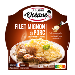 LA CUISINE D'OCEANE Lombo de porco com puré de batata 300 g