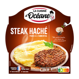 LA CUISINE D'OCEANE Bife picado e puré 300 g