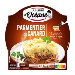 LA CUISINE D'OCEANE Parmentier de pato 300 g