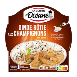 LA CUISINE D'OCEANE Peru assado à forestière com duo de arroz 300 g