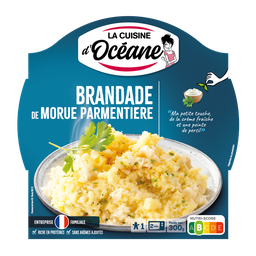 LA CUISINE D'OCEANE Brandade de bacalhau parmentier 300 g