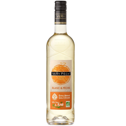 VERY Vinho branco pêssego bio 75 cl
