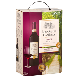 LES ORMES DE CAMBRAS Vin rouge i.g.p. pays d'oc merlot les ormes de cambras