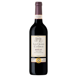 LES ORMES DE CAMBRAS Vin rouge i.g.p. pays d'oc merlot les ormes de cambras