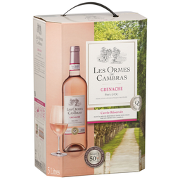 LES ORMES DE CAMBRAS Vin Rosé I.G.P. Pays d'Oc Grenache LES ORMES DE CAMBRAS