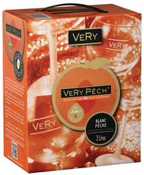 VERY Pêch' Bebida à base de vinho branco e sumo de pêssego 3 L