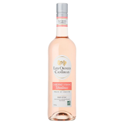 LES ORMES DE CAMBRAS Pays d'Oc IGP, Cabernet Franc moelleux, vin rosé la bouteille de 75cl