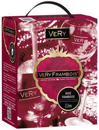 VERY Bebida aromatizada à base de vinho Frambois' rosé framboesa 3 L