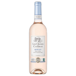 LES ORMES DE CAMBRAS IGP Pays-d'Oc merlot cuvée réservée rosé 75cl