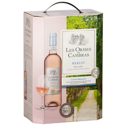 LES ORMES DE CAMBRAS Vin Rosé I.G.P. Pays d'Oc Merlot Cuvée Réservée LES ORMES DE CAMBRAS