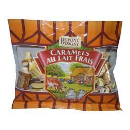 DUPONT D'ISIGNY Caramelos de leite fresco 140 g