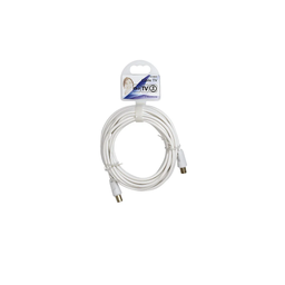 DOFIN Rallonge câble antenne TV 5M 9mm L'unité