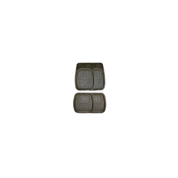 ARCOLL Tapete Tabuleiro Borracha Pvc Preto Diant 690 X 480mm Tras 480 X 480mm