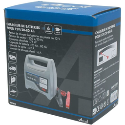 ARCOLL Carregador de bateria 12 V-6 A