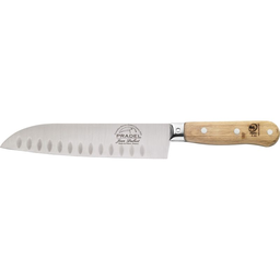 JEAN DUBOST couteau santoku 17cm manche chene