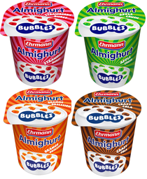 EHRMANN Almighurt Strawberry Burst / Apple Crush / Orange Obsession / Crazy Cola 20x150g