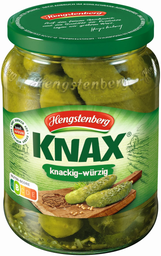 HENGSTENBERG knax gewürzgurken knackig-würzig 720ml