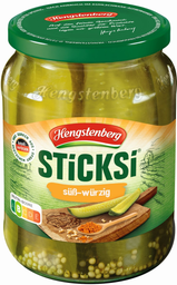 HENGSTENBERG sticksi gurkenviertel süß-würzig 720ml