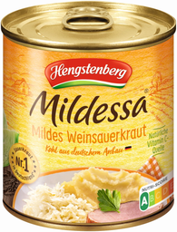 HENGSTENBERG mildessa mildes weinsauerkraut 314ml