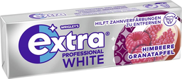 EXTRA Wrigley professional white himbeere granatapfel, 10 dragees 14g