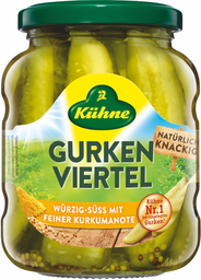 KÜHNE Gurkenviertel 370 ml