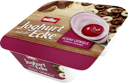 MÜLLER joghurt mit der ecke schoko cringels 150g