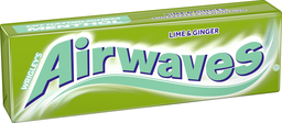 AIRWAVES Wrigley lime & ginger 10 dragees 14g
