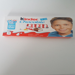 KINDER Barre chocolat au lait 8 barres 100g